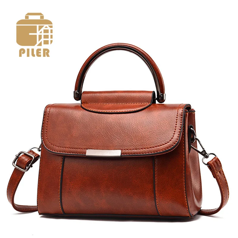 Роскошная Брендовая женская сумка кожаная на плечо тоут сумочка с верхней ручкой