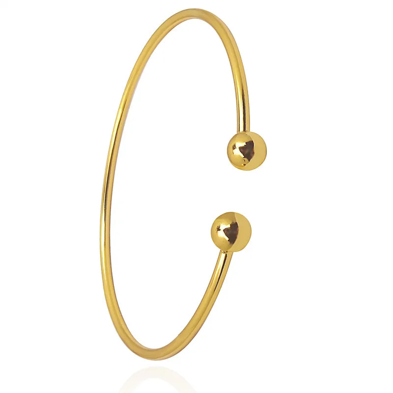 Женский браслет с круглым носком из стерлингового серебра 925 пробы ювелирное