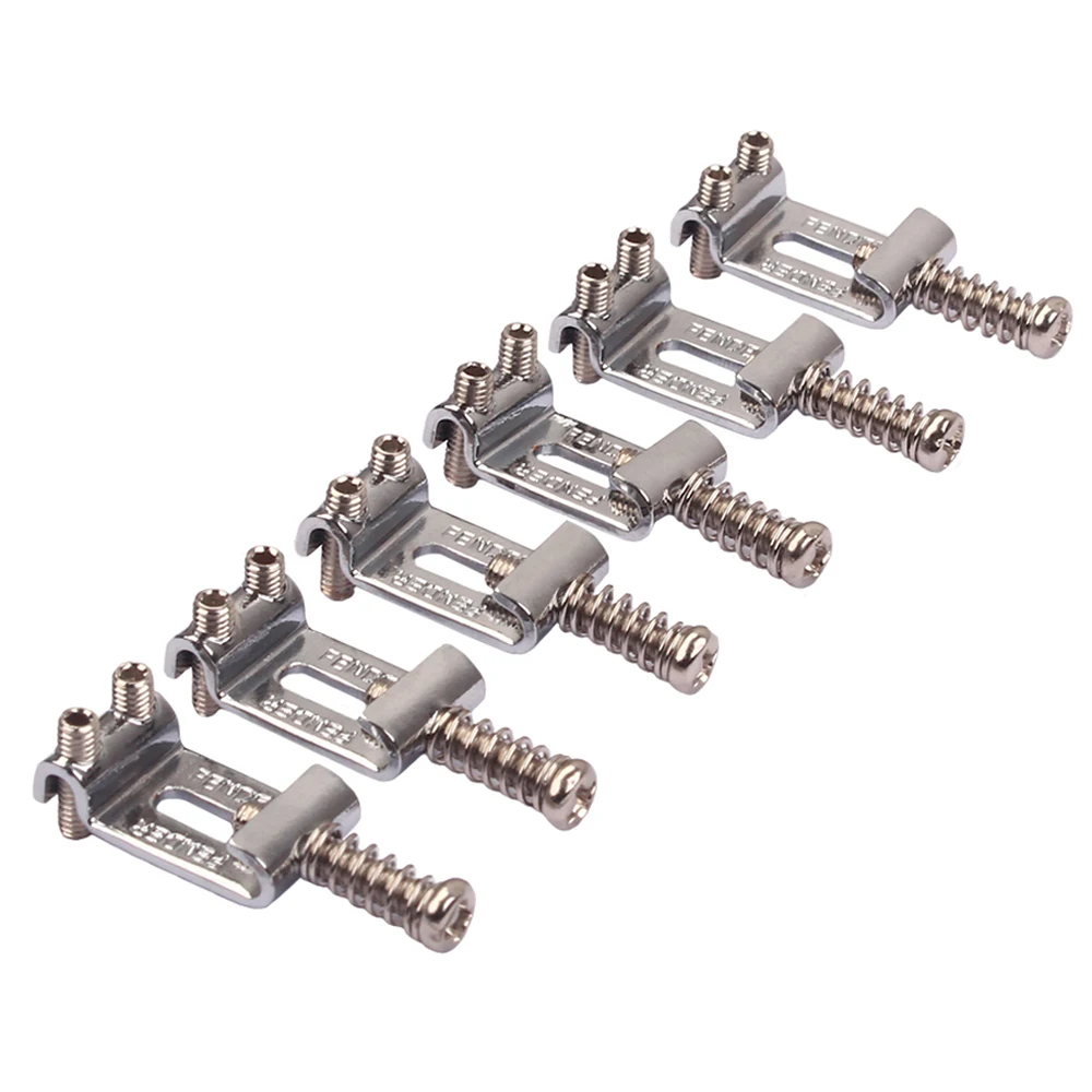 neue 6 stücke roller sattel roller brücke tremolo sättel system für strat tele elektrische gitarre zubehör teile großh