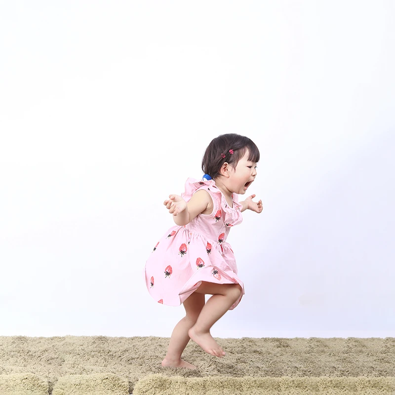 

Summer Brand 2020 Kids Dresses For Girls Casual Wear Frill Sleeve Girl Dress Children Boutique Clothing Tutu Baby Girls Clothes