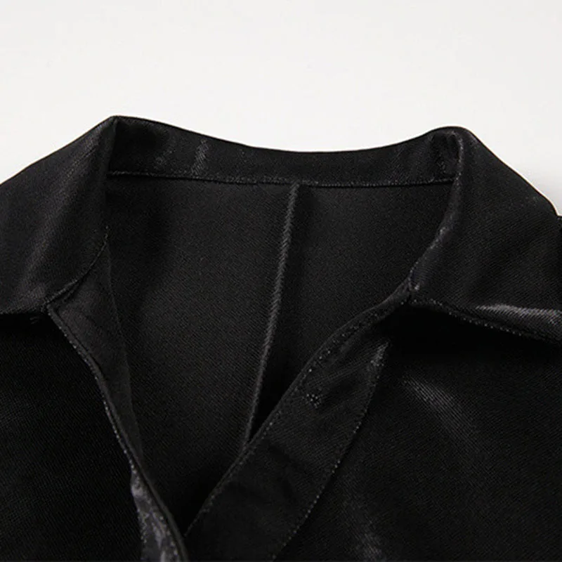 

SHENGPALAE New Fashion Women Printing Shirt Female Tops Long Sleeve Casual Turn-down Collar Women's Loose Blouse 2021 5E2636