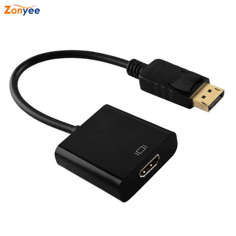 DisplayPort HDMI папа мама совместим с компьютером монитором проектором Адаптер DP к