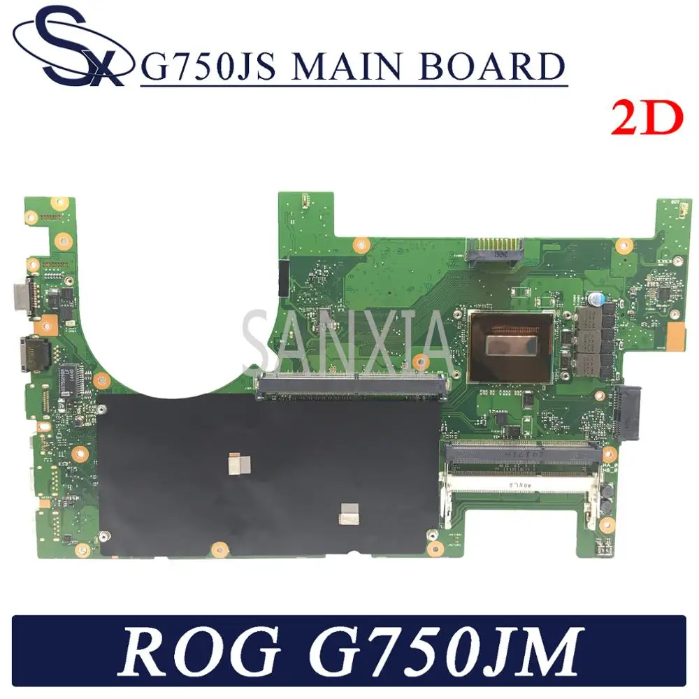 KEFU G750JS материнская плата для ноутбука ASUS ROG G750J оригинальная DDR3L 2D I5-4200H |