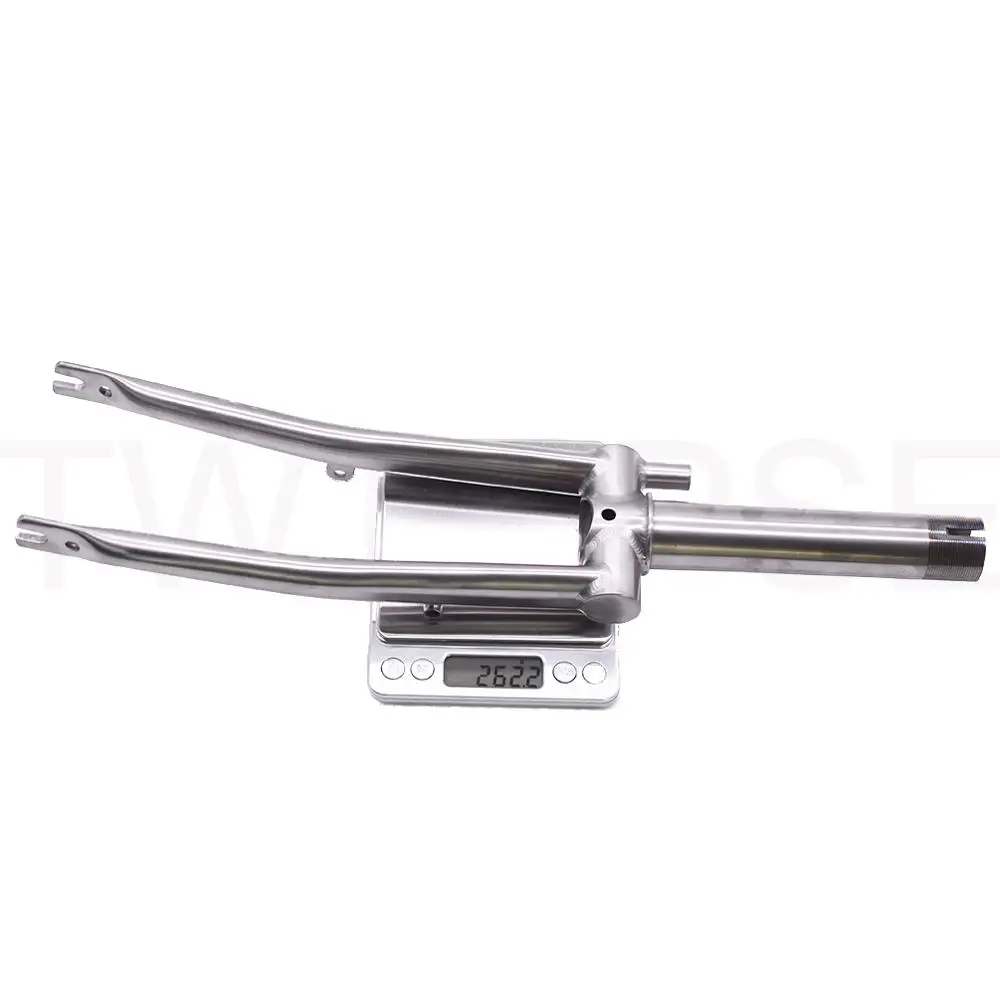 TWTOPSE велосипед из титанового сплава вилка для Brompton складной передняя CNC C тормоз 1