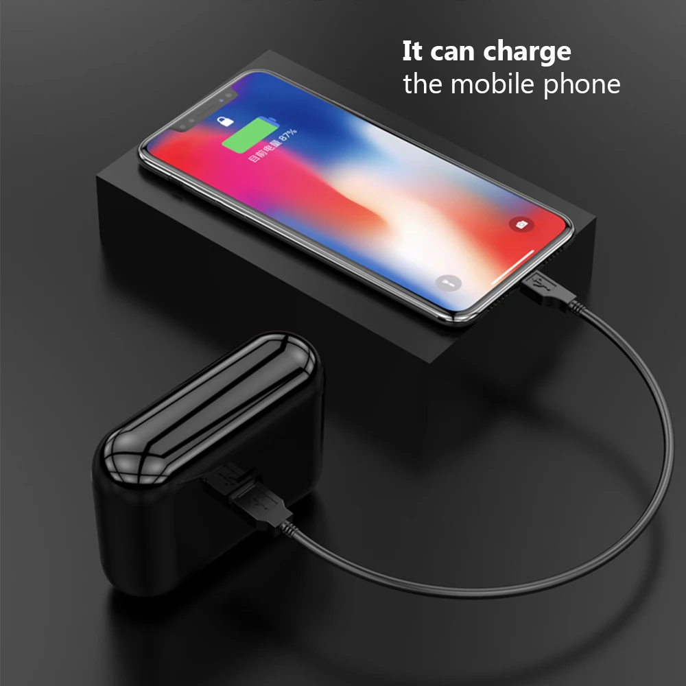 Bluetooth 5 0 наушники беспроводные Handsfree Спортивная игровая гарнитура телефон |