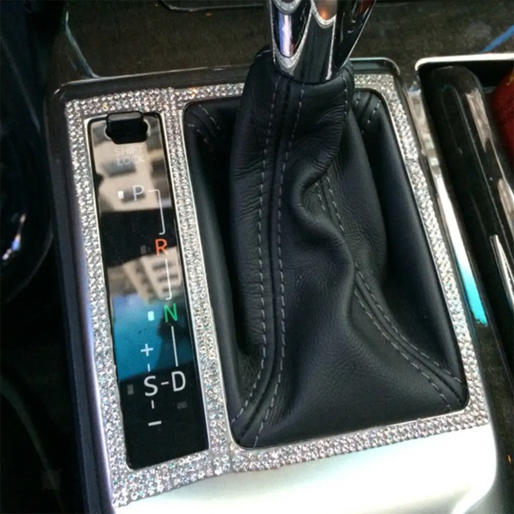 Стильная наклейка Стразы с кристаллами для автомобиля самоклеящаяся серебряные