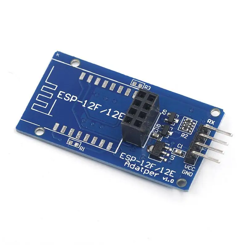 Модуль беспроводного адаптера ESP8266 Φ/12E Serial WiFi 3 В 5 Esp01 разрывная версия
