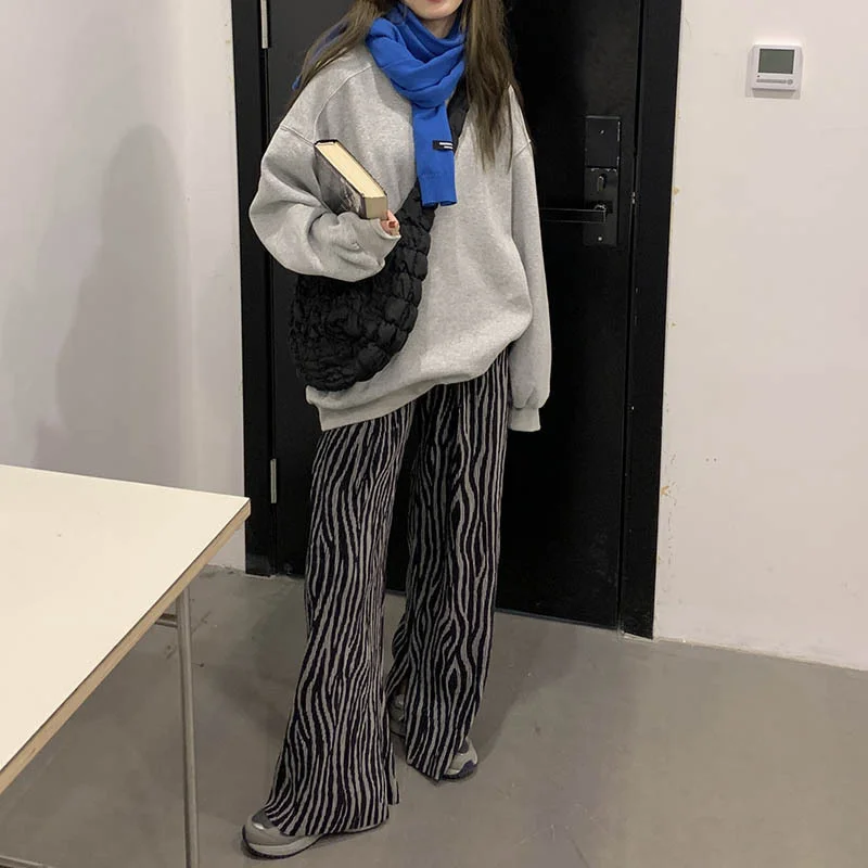 

2021 Walking with Zebra Stripes Pants Trendy Style