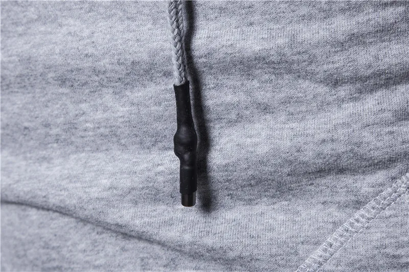 

2021 New Spring Slim Sporting Hoodies Men Fleece Hoodies Solid Color Men Sweatshirts Velvet Fabrics Running Men's Hoodied