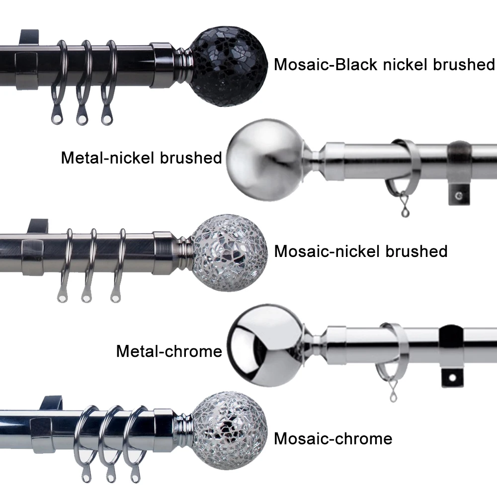 120 -300 см душевая занавеска регулируемые металлические выдвижные стержни карниз