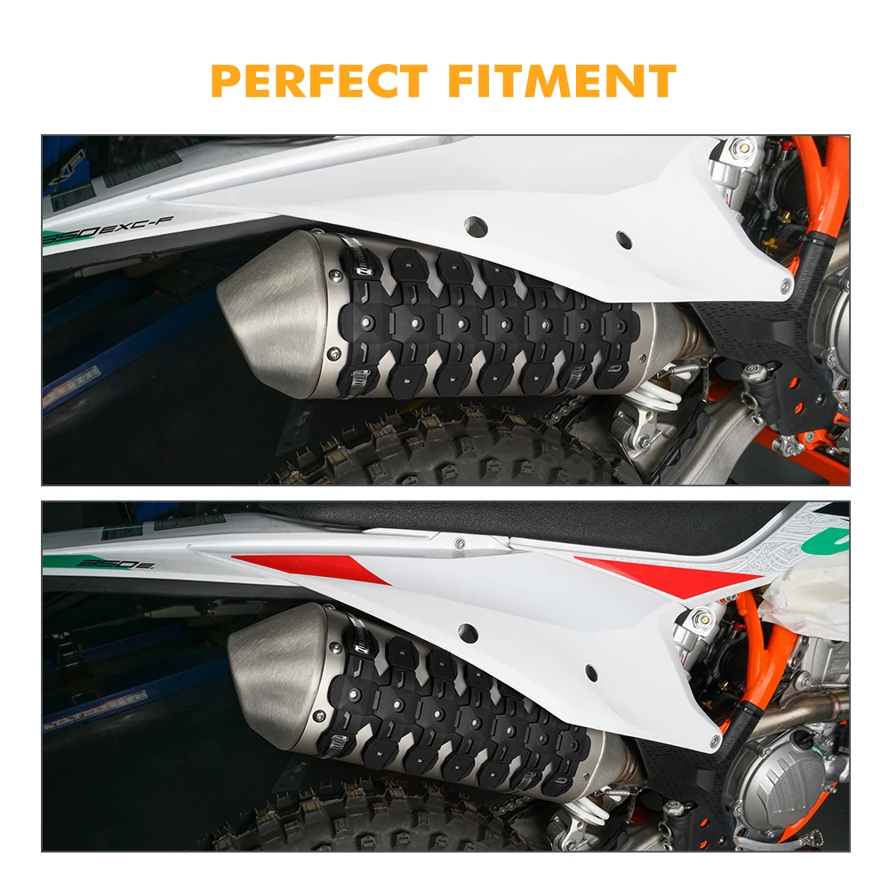 Тепловой экран для выхлопных газов мотоцикла защитный чехол глушителя HUSQVARNA HUSABERG