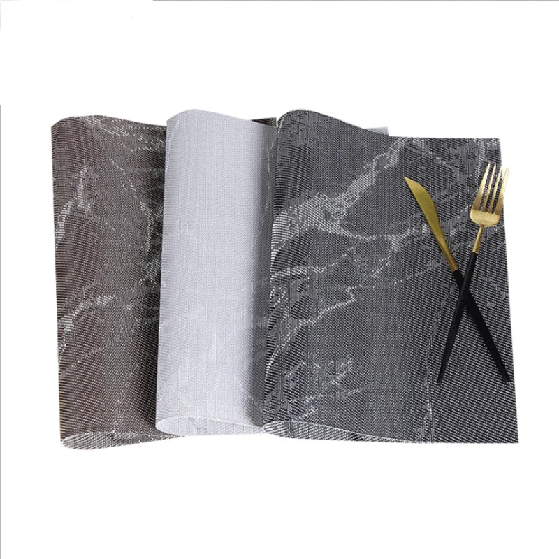 Коврик под мрамор из ПВХ для отеля коврик еды в западном стиле нескользящий