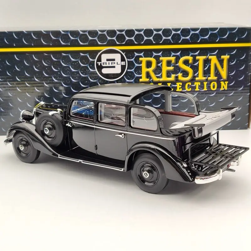 Модель Triple9 1:18 для автомобилей M ~ des-B nz 260D W138 Pullman Landaulet 1936 черная из 1800103 смолы |