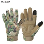 OZERO механические рабочие перчатки Для мужчин, обувь из натуральной кожи на открытом воздухе безопасности одежда с зашитой от Безопасность защитные рабочие сварочные перчатки для мотокросса 9021