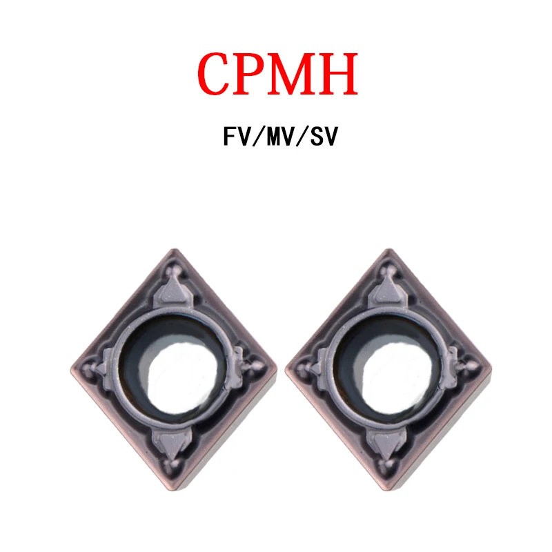 

CPMH080204 CPMH080202 CPMH080208 CPMH090304 CPMH090308 FV MV SV VP15TF NX2525 Lathe Cutting Tools CNC Carbide Inserts CPMH 10PCS