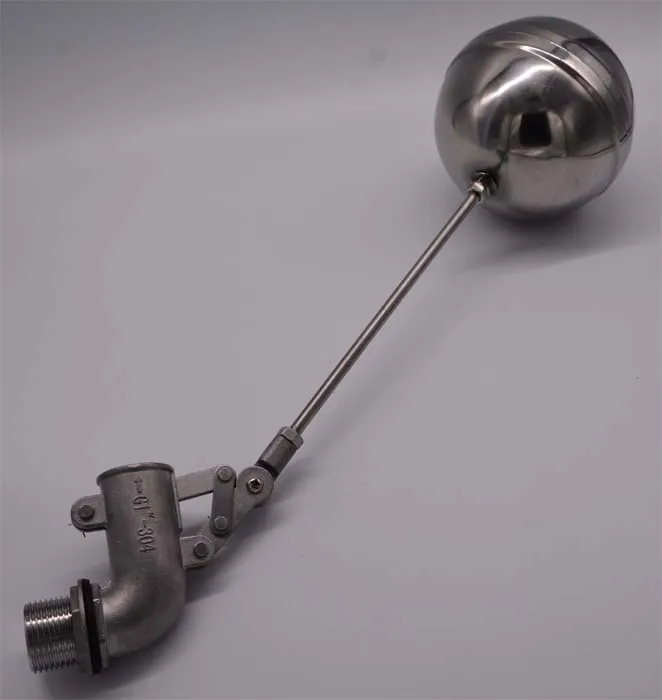 

Free Shipping Floating Valve DN15 DN20 DN25 DN32 Tank Liquid Level Metal Bends Float Valve Body Stainless Steel 304