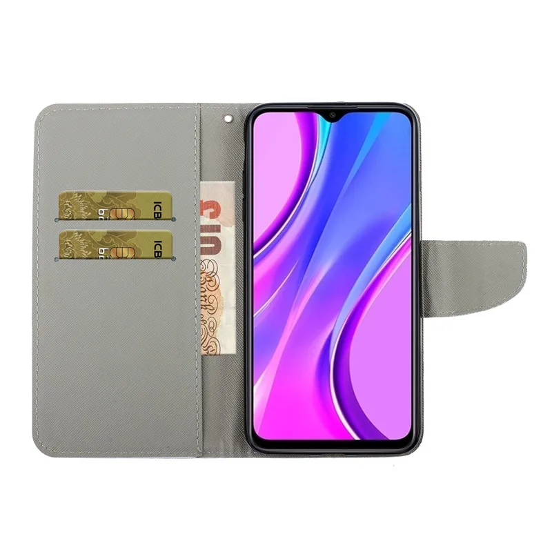 

Cartoon Case Redmi 9C Funda on for Xiaomi Redmi 9C Etui na sFor Xiomi Redmi 9C Redmi9c Cover Magnetic Wallet Leather Phone Cases