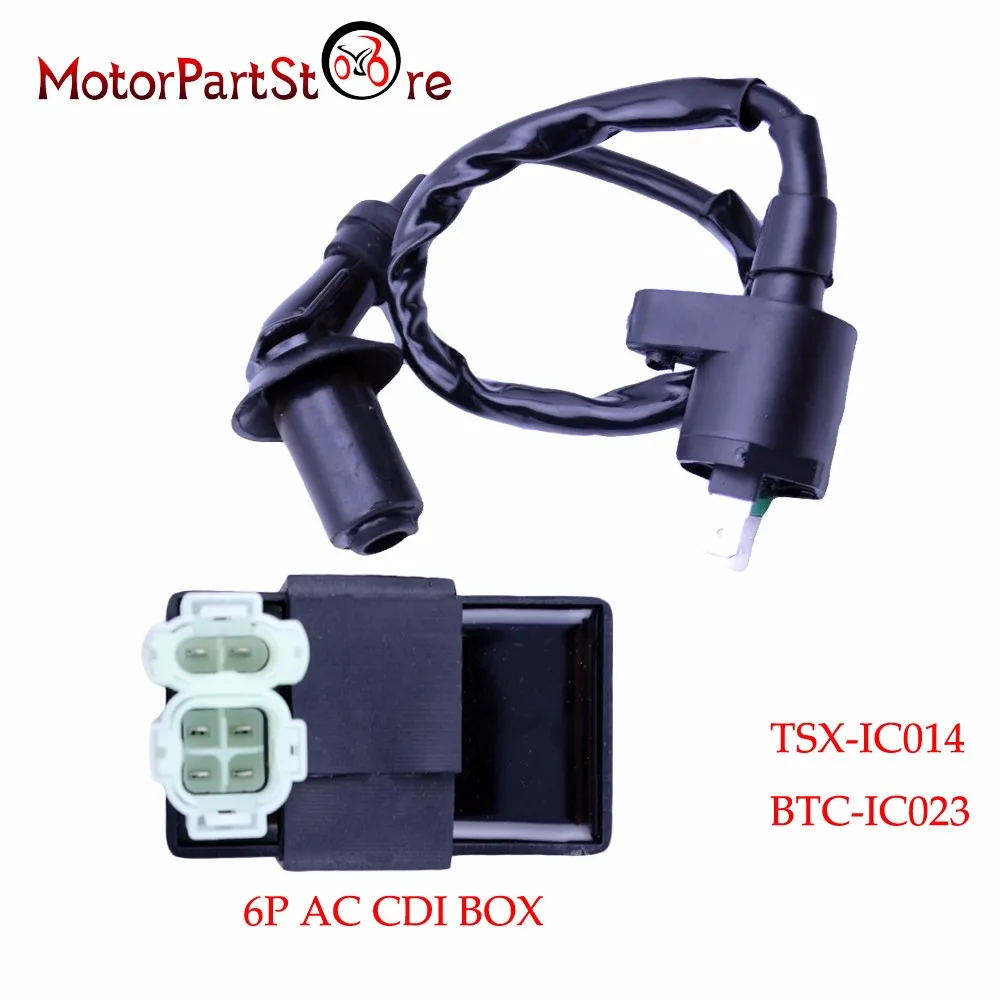 Катушка зажигания 6Pin AC CDI Коробка для Honda XR CRF TRX 50 70 125 250 300cc двигатель мотоцикла грязи велосипед Скутер мопед вездеход картинг@ 20
