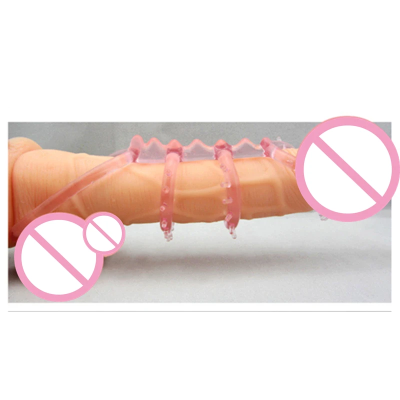 Male Chastity Device Penis Ring Keel Lock Fine Cock Delay Ejaculation erection Elasticity Sleeve Erotic Sex Toys for | Красота и