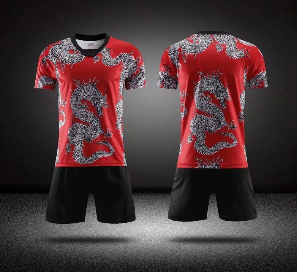 Soccer sets Детские футбольные мужские футбольные комплекты для взрослых, майки, форма Futbol, пустые тренировочные рубашки на заказ, короткий костюм для мальчиков, Джерси - Цвет: Soccer sets