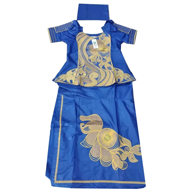 MD african women clothing sets skirts for print dresses patterns bazin skirt and top suit africa turbans | Тематическая одежда и