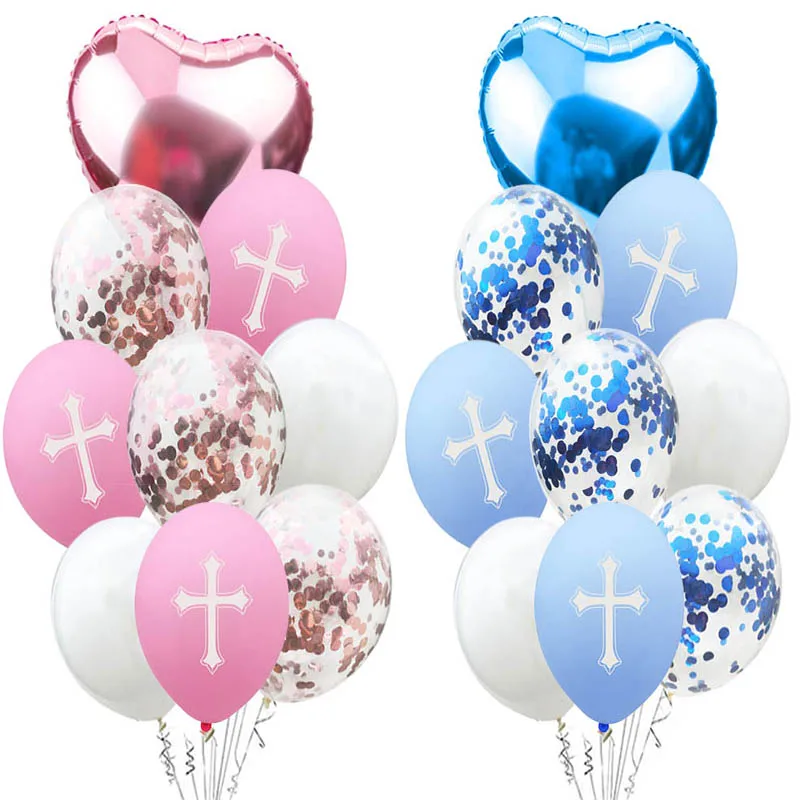 Украшение для Святого Причастия шар Пасхальный крест пасхальные воздушные шары