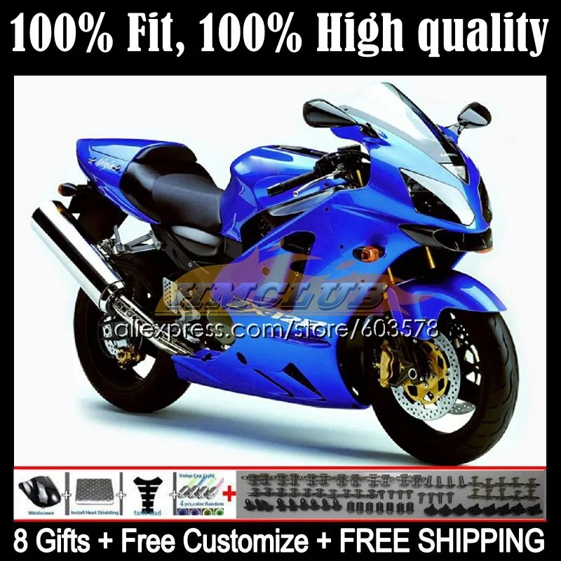 

Инъекция для KAWASAKI NINJA ZX 12 R 12R 1200 CC 1200CC 77CL.45 ZX-1200 ZX12R 00 01 ZX1200 ZX-12R 2000 2001 глянцевый синий обтекатель