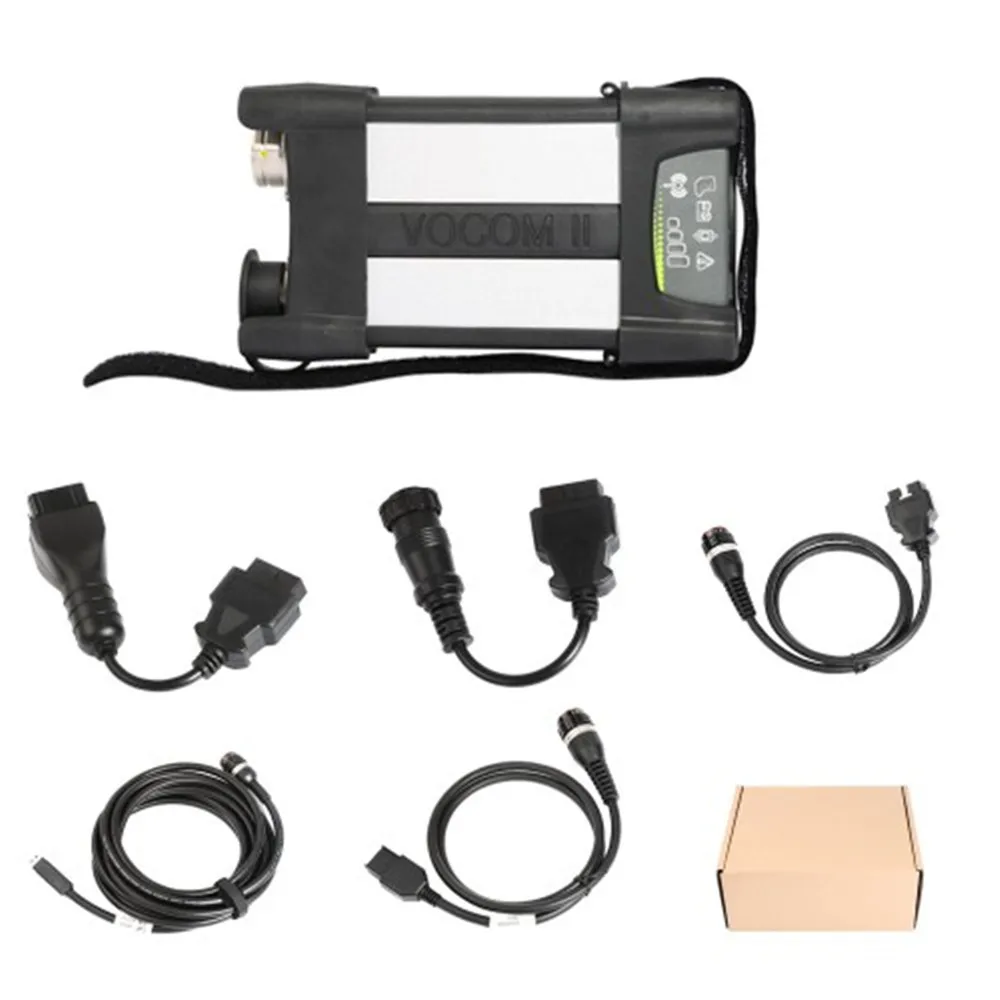 VOCOM II vocom 2 88894000 с PTT 2.7.25 технический инструмент экскаватор тяжелый диагностический сканер для грузовиков vocom2