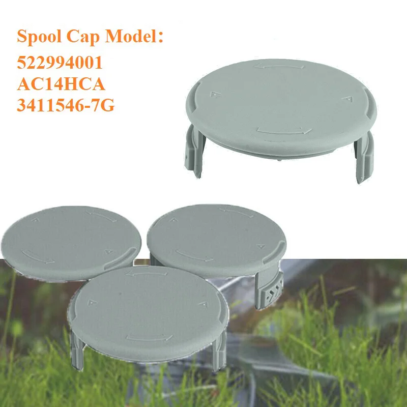 

Trimmer Spool Line Cap Cover For Ryobi 522994001 10254EG RY40210A AC14HCA 3411546-7G P2000 P2003 P2004 String trimmer Part