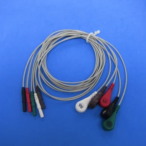 Кабель для ЭКГ holter, 5 защелок
