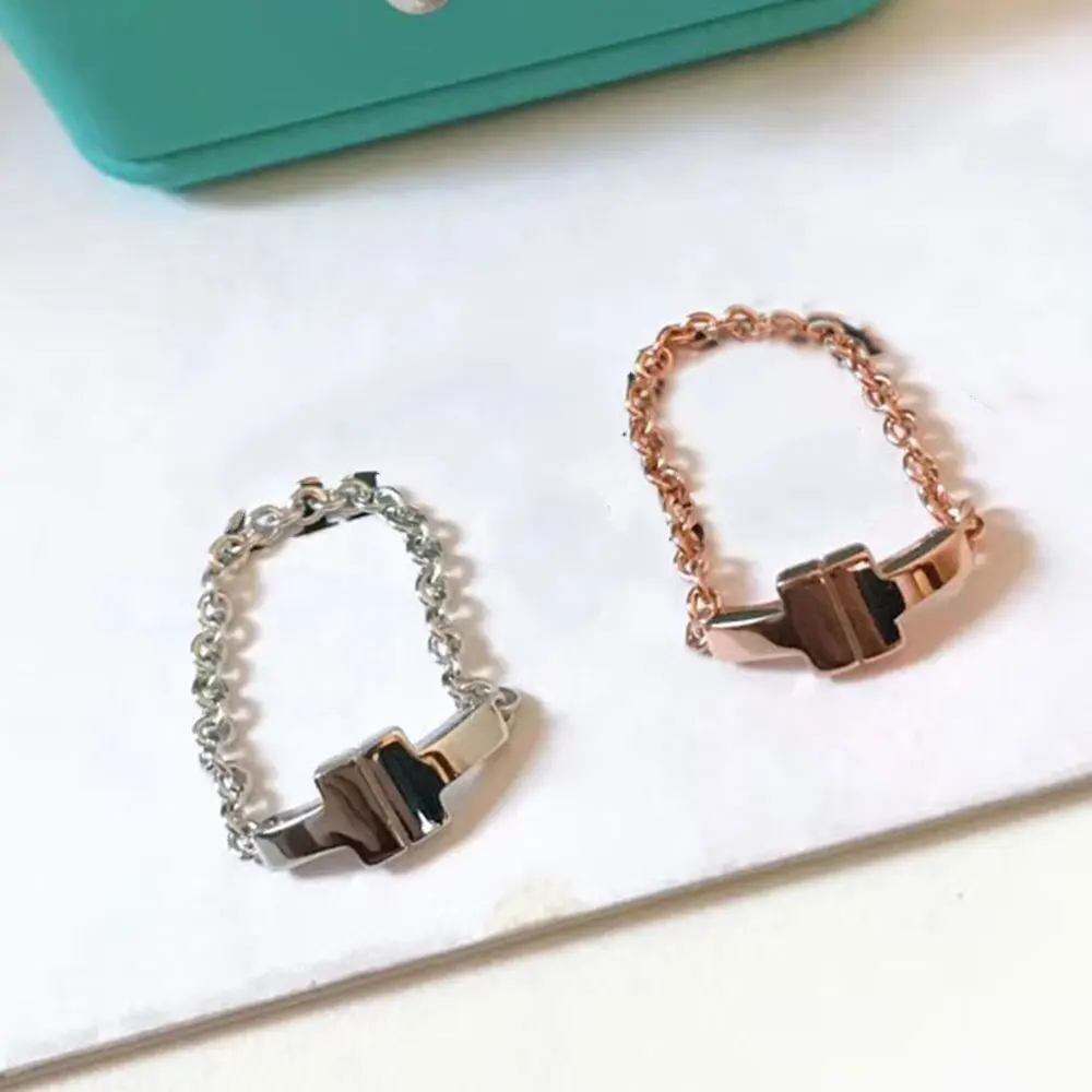 

AYBS Real 925 Rings Premium Quality RingsOriginal1:1" Classic Chain TT" Rings Female