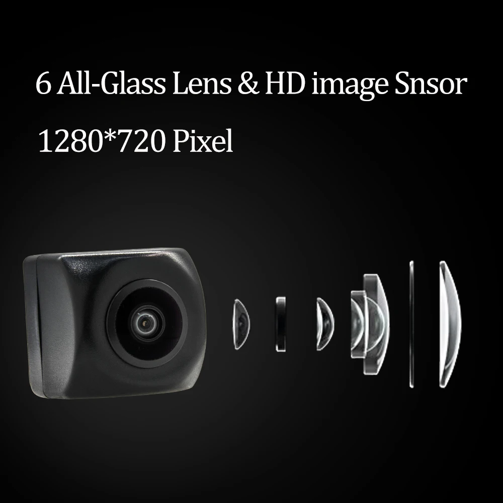 Камера заднего вида Owtosin HD 1280*720 рыбий глаз для Kia Ceed (JD) хэтчбек 2012-2018 автомобильные