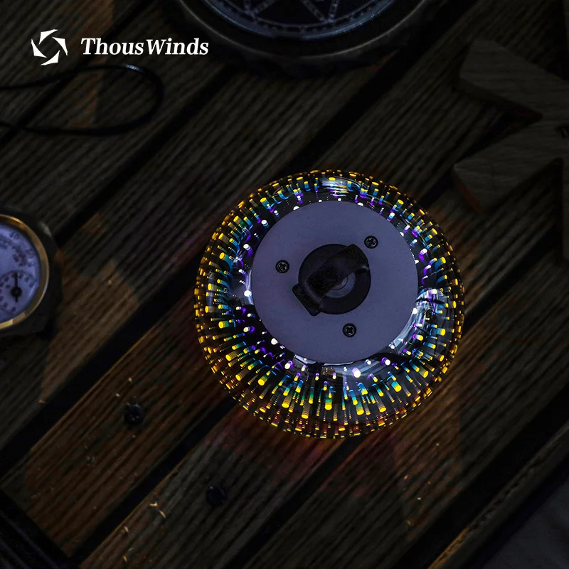 저렴한 Thous Winds Ledlenser ML4 3D 불꽃 놀이 랜턴 전등 갓 야외 캠핑 LED 라이트 아트 라이트 및 섀도우 전등 갓