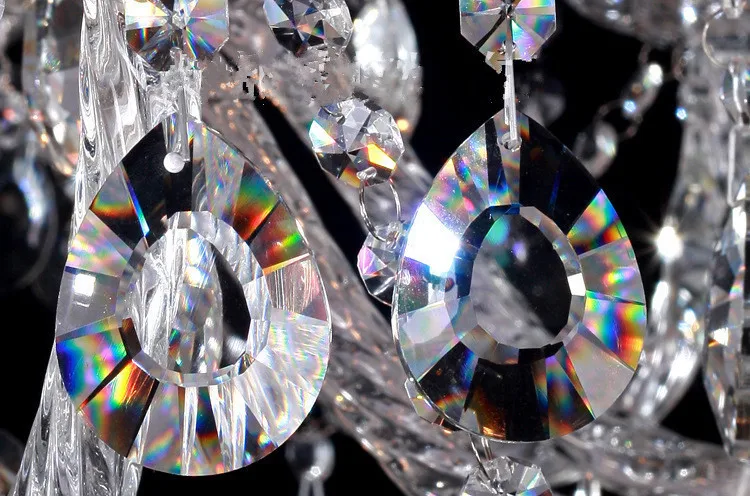 Простые хрустальные люстры в богемном стиле Современная Большая роскошная