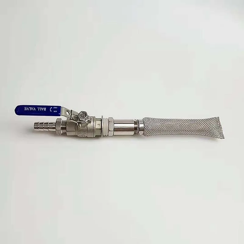 Набор шаровых кранов из нержавеющей стали 1/2 дюйма NPT бесшовная перегородка для
