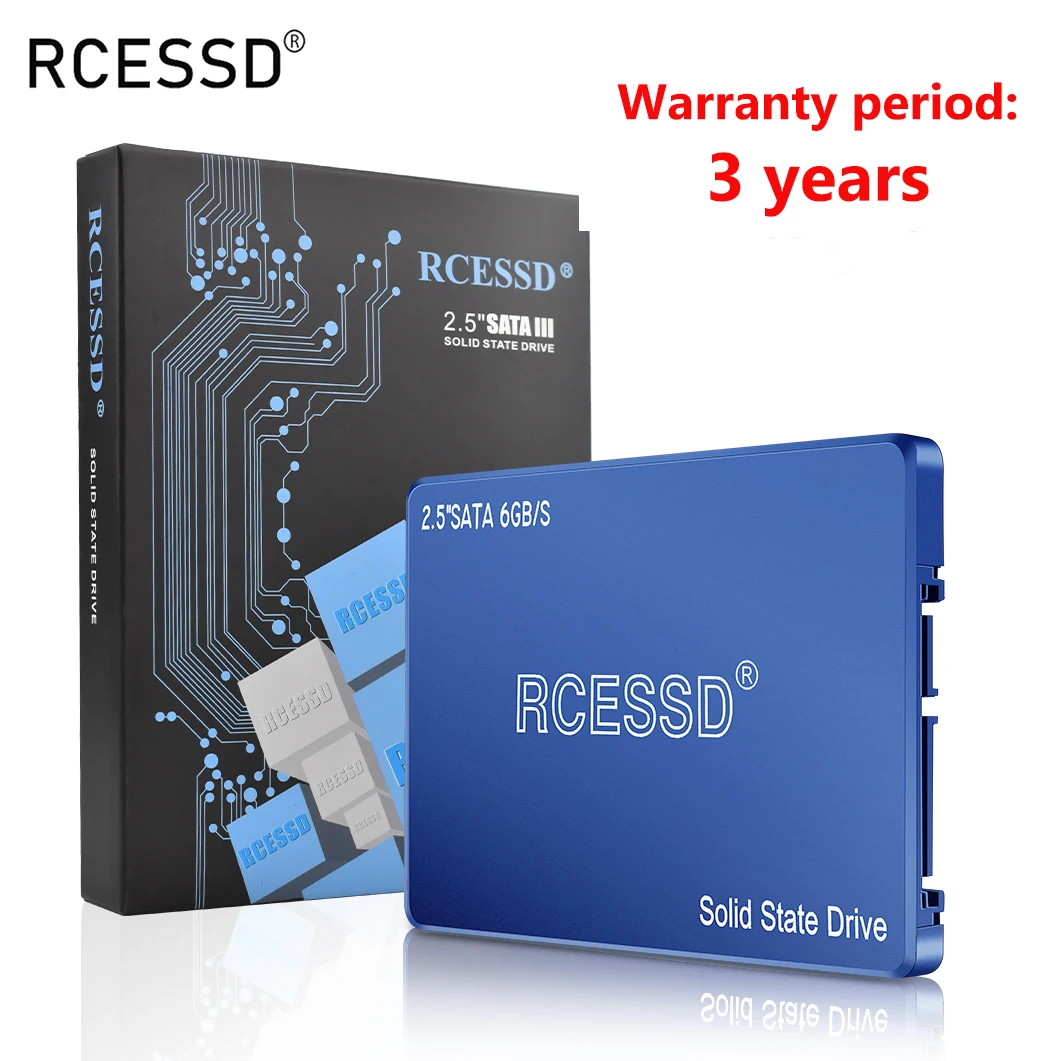 RCESSD Внутренний SATA SSD 2 5 дюймов 120 ГБ 128 240 256 360GB твердотельный диск SATA3 жесткий HDD 1 ТБ
