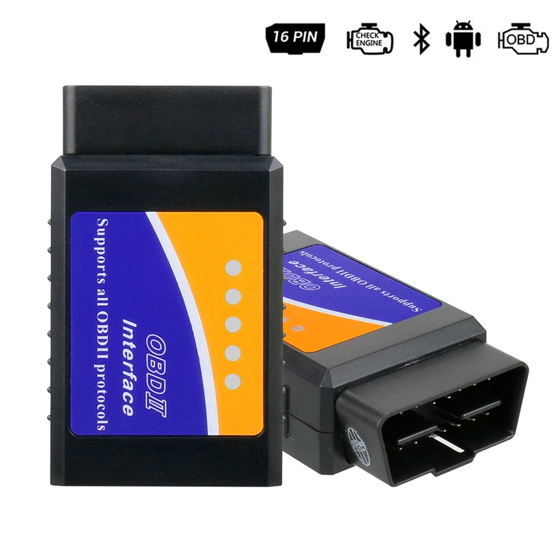 Считыватель кодов PIC18F25K80 ELM327 OBD2 V1.5 Bluetooth Автомобильный Elm 327 OBD 16 Pin диагностический