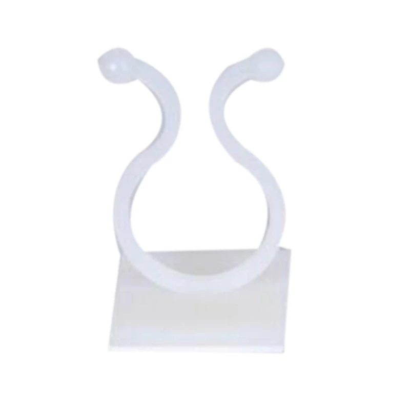 

50Pcs Plant Climbing Wall Clip Invisible Wall Vines Fixture Wall Sticky Hook Holder Plant Cages & Supports