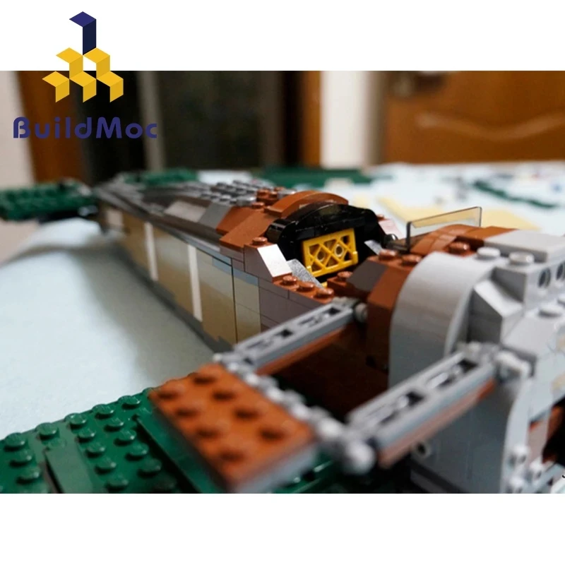 BuildMOC 10226 эксклюзивная Коллекционная серия Sopwith Camel игрушечные блоки наборы блоков