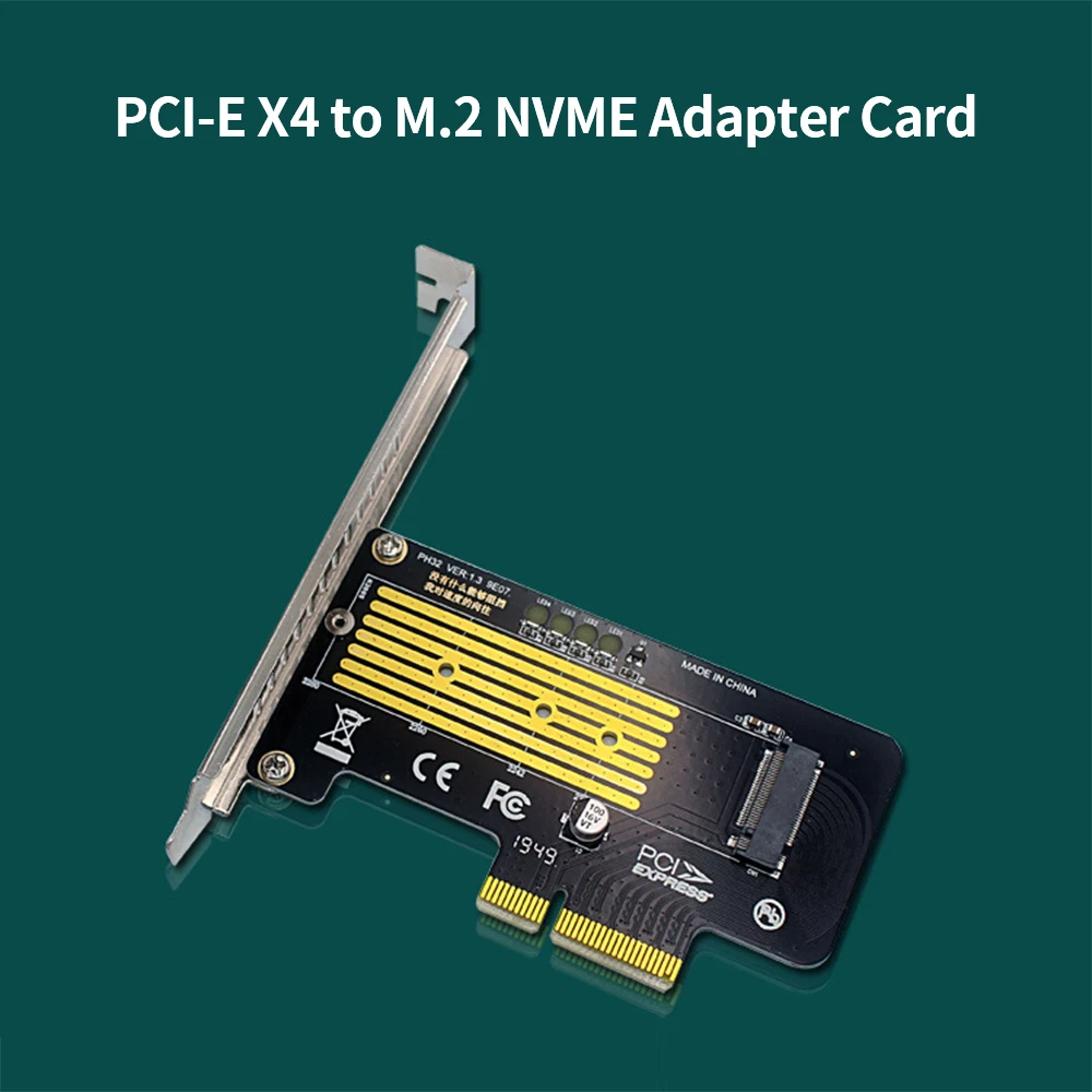 M.2 NVME Adapter Card PCI-E X4 to Expansion SSD for Protocol M-key B&ampM Key Wide Compatibility | Компьютеры и офис