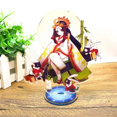 Игра Onmyoji брелок onikiri Ootengu aoandou Momo Ibaraki douji милый забавный мультфильм акриловый ключ chian модные персонализированные ювелирные изделия - Цвет: 21