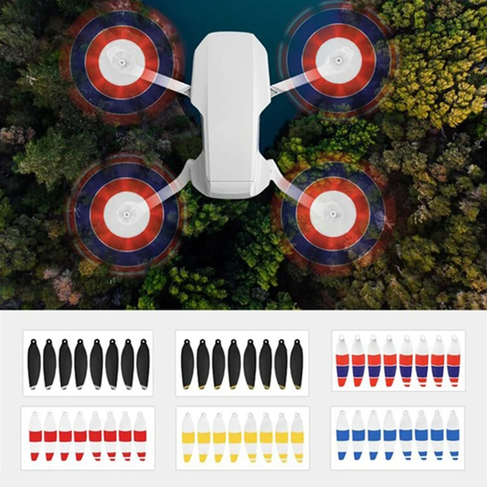 8 шт. складной mavic мини пропеллеры 4726F низкий уровень шума для DJI Mavic Дрон