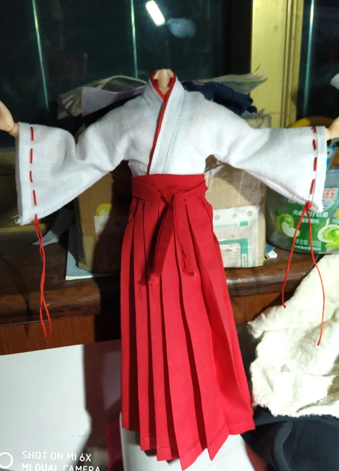 Фигурка в масштабе 1:6 Одежда для кукол костюм японского самурая кимоно 12 дюймов