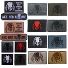 AKE HER HOME вышитые военные нашивки спецназ шлем 