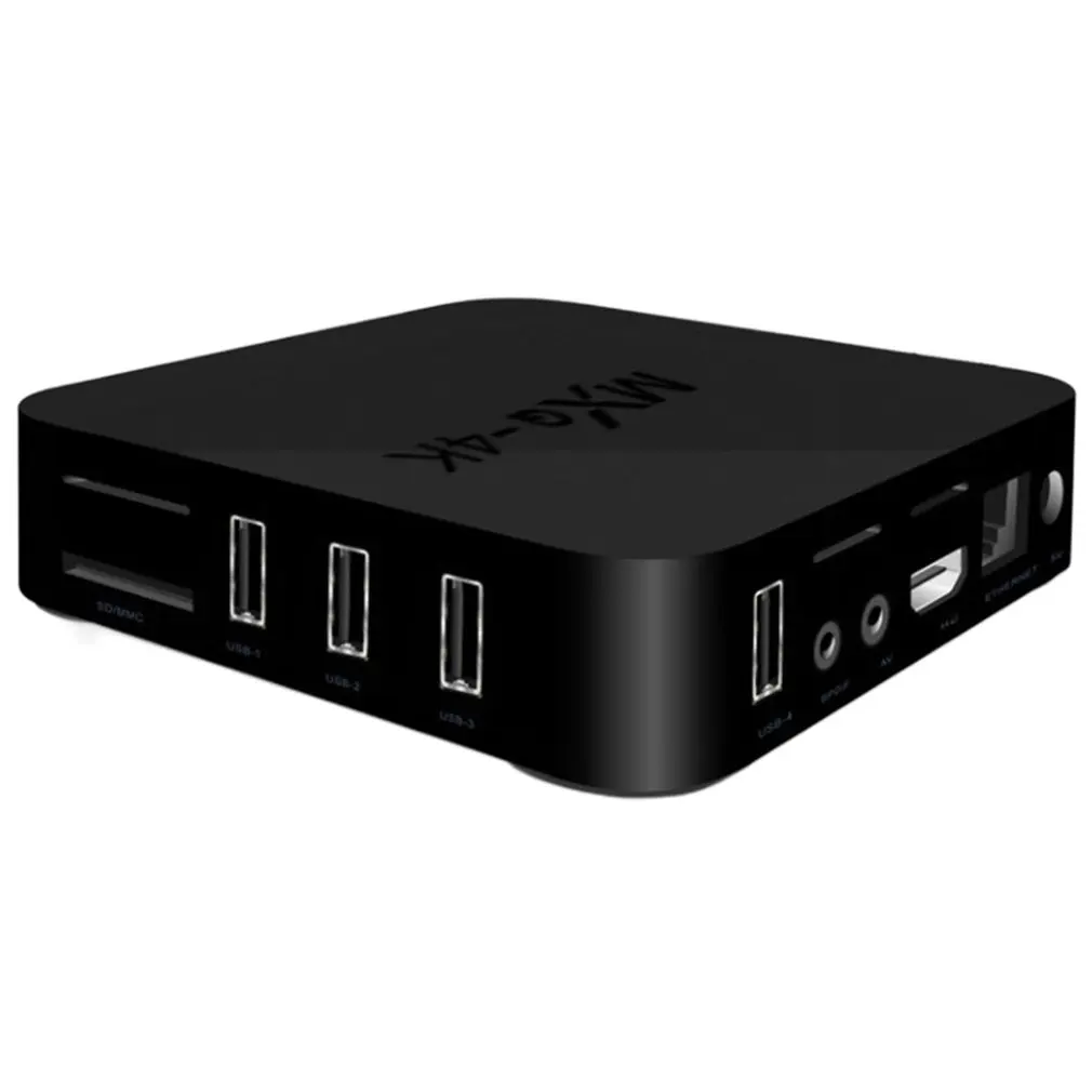 Android сетевая ТВ приставка 1G + 8G 4 Гб оперативной памяти 32 встроенной 4K медиаплеер 3D