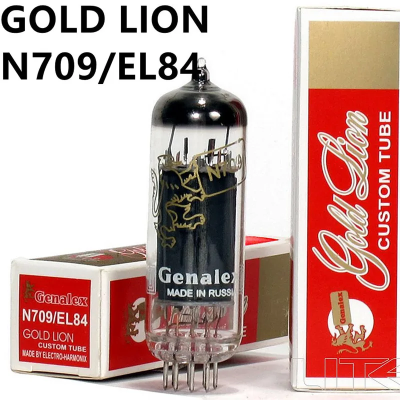 Вакуумная трубка GOLD LION N709/EL84 замена 6P14 6N14P 6BQ5 7189 заводские испытания и