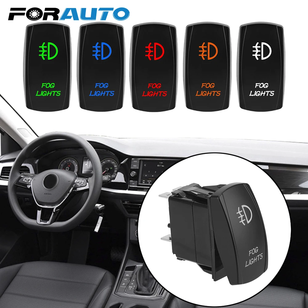 FORAUTO кнопочный разъем для приборной панели автомобиля 5 контактов светодиодный