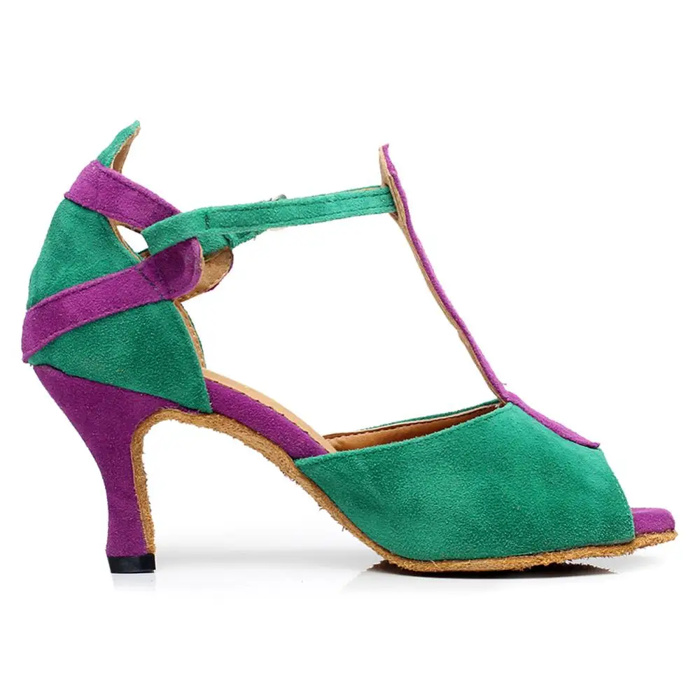 DKZSYIM/танцевальная обувь для латинских танцев Женская Лидер продаж Сальса