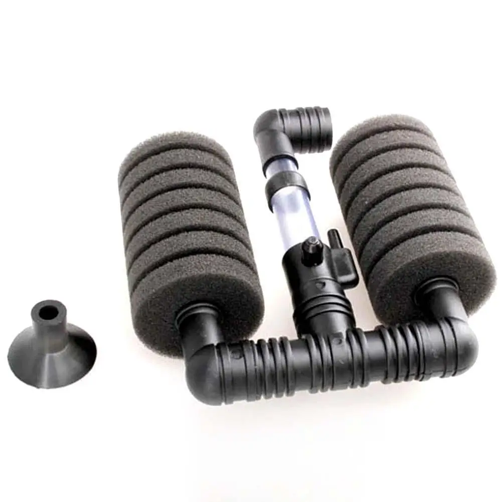 Практичная биохимическая губка фильтр для аквариума воздушный насос с двойной