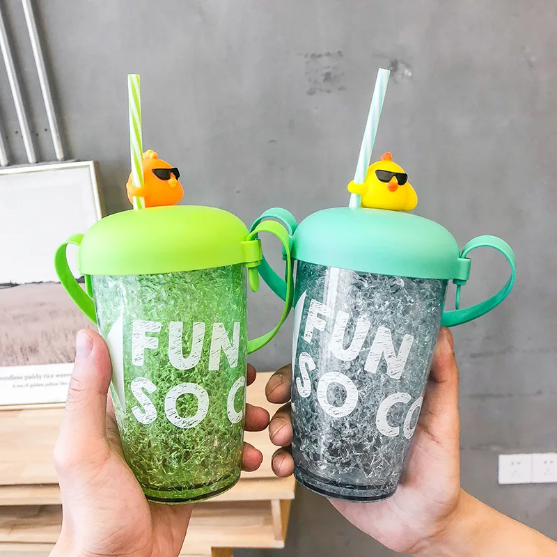 Креативная крутая трендовая курица двухслойная Женская популярная чашка в